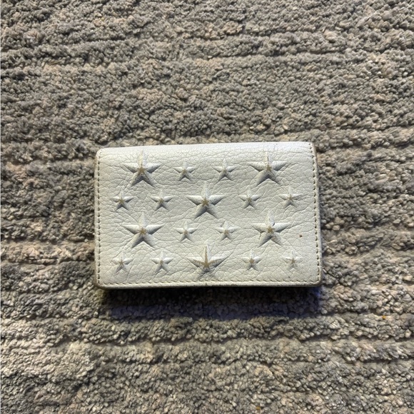 JIMMY CHOOSE STAR EMBOSSED CARD WALLET - Picture 2 of 4
